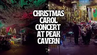 Świąteczny koncert kolęd w jaskini Peak Cavern (The Devil’s Arse) Castleton UK