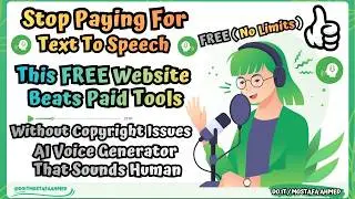 Generate AI Voice From Text Without Paying | Free Text To Speech 👍