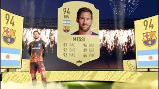 MESSI IN A 81+ PACK