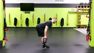 Group Training Boise I 1 Side Kettlebell RDL Demonstration I Kvell Fitness and Nutrition