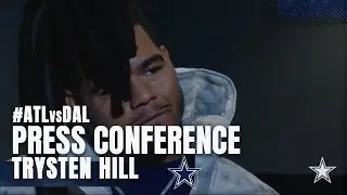 Trysten Hill Postgame Week 10 | #ATLvsDAL | Dallas Cowboys 2021