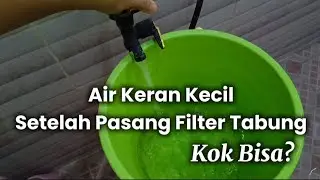 Small Tap Water Due to Installing a Well Filter? Here's the Solution