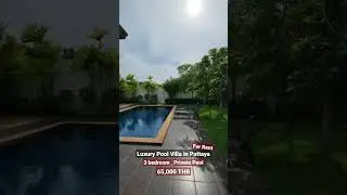 pool Villa for rent in Pattaya 3 br + private pool #pattaya #pattayarealestate
