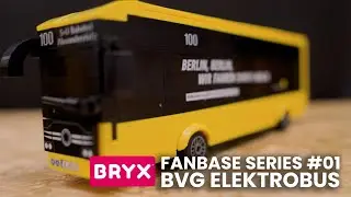 BRYX Build: BVG Elektrobus - Linie 100 - Fanbase Series #01 - Klemmbausteine