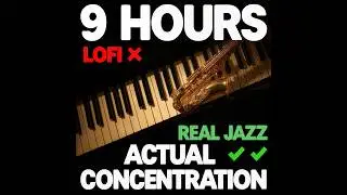 The 3AM Study Secret Jazz That Actually Works  9 Hour Night Focus