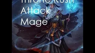 Throne Rush Attack - Using 40 Mage and 36 Troll