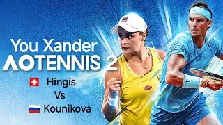 AO Tennis 2!! Martina Hingis Vs Anna Kournikova At Geneva ATP!!