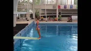 L&eacute;a DELIN (Paris Aquatique) - Diving 1m women - Gay Games - 2018
