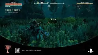 Horizon Zero Dawn Remastered The first corrupted zone cleared Trophy