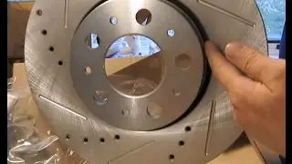 Max Brakes Slotted/Drilled Rotors Unbox and Review