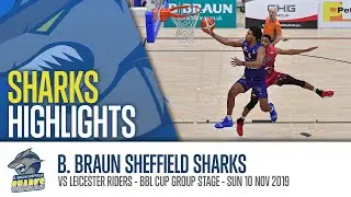 Game Highlights - Sheffield Sharks 79 - 63 Leicester Riders