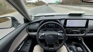 Тест-драйв Toyota Grand Highlander Platinum AWD 2026 года (разгон, впечатления от вождения) от пе...
