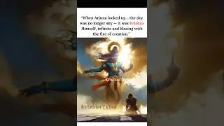 When Krishna showed Vishwaroop the day Arjuna saw God
