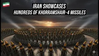 Iran Showcases Hundreds of Khorramshahr-4 Ballistic Missiles