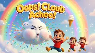  Badal Ka Pet Dard | Funny Cloud Song for Kids | MiniMelody Kids 🎵