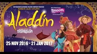 3* Review Aladdin Pantomime Nottingham Playhouse 2016