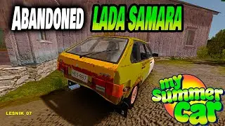 RESTORATION OF AN Abandoned LADA SAMARA  I My Summer Car
