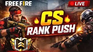 FREE FIRE CS RANK PUSH 😈 | Solo Rank Grind LIVE | Hindi #live #hindigameplay #ff #shorts #viral #cs