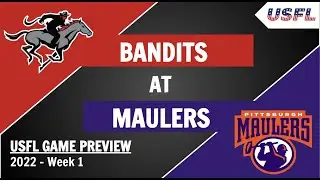 Bandits vs Maulers Preview and Prediction - 2022 USFL Week 1 Game Predictions