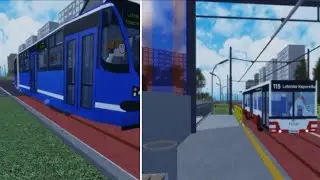 Urbanmove 4 with tarm and buses in Roblox