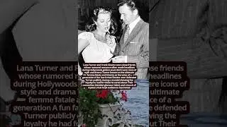 Lana Turner and Frank Sinatra Hollywood Glamour and Scandal #hollywoodbuzz #facts #vintage #legend