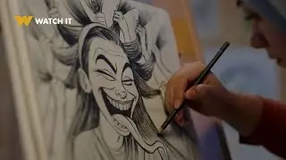 ميدتيرم | هنا رسمت تيا كاريكاتير على شكل تعبان في أول مقابلة بينهم 🫣😂