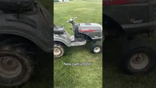 Craftsman LT1000 Straight piped and Cammed