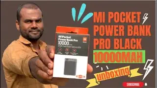Mi Pocket Power Bank Pro Black 10000mAh | Triple Output and Dual Input Port | 22.5W Ultra Fast Chr