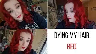 DYING MY HAIR RED! | La Riche Directions | Schwarzkopf | Shannon Davies