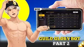 HOW TO MAKE GUILD GLORY BOT 🤖|FREE FIRE GUILD GLORY BOT 🔥😱 VOLTARC FF