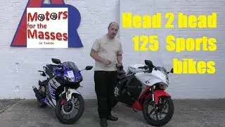 2017 Sports bikes  Motorini MT125RRi vs Hyosung GT125R