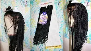 🚨🚨 New Freetress Gypsy goddess loc😍😍 | crochet faux locs| Lynnskinkykreations