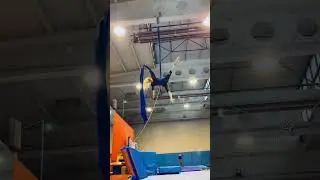 Aerial silks - double star