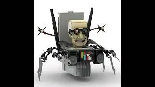 Injured/Current Big Upgraded Scientist Skibidi Toilet 67 (part 3) Lego Ideas