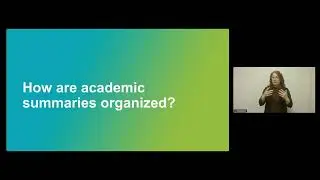 Summarizing  - Building Your Writing Foundation Workshop Series Fall 2025
