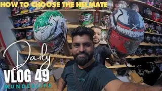 Daily Vlogging Day 49: Helmet Shopping in Surat!