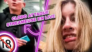 STREAMEUSE ALLEMANDE SE FAIT CRACHER DESSUS EN PLEIN LIVE TWITCH PAR UN CLODO 🔥🤬 clips