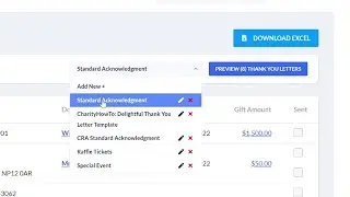 How to Thank Donors the EASY way in SimplyFundraisingCRM