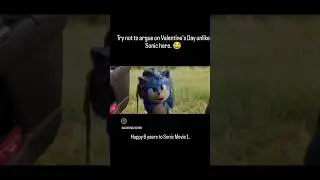 Happy Valentine's Day, Sonic Movie!