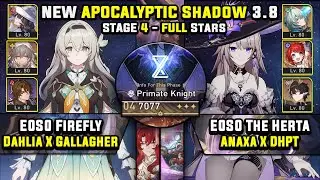 E0 Firefly Carry W/ Dahlia & E0 The Herta Carry (3 Stars) Apocalyptic Shadow 4 Honkai Star Rail 3.8