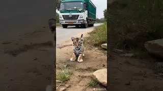 Rabbit Saves Tiger Cub From Speeding Truck | Brave Animal Rescue