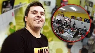 ALMO&Ccedil;&Atilde;O TOP COM OS F&Atilde;S DO CANAL !!!