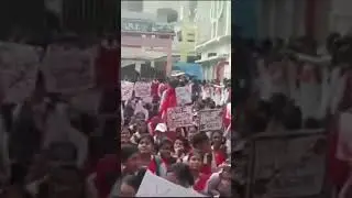 Rampurhat girl high school ###আজকে কাপালো রামপুরহাটের ছাত্র-ছাত্রী ✊#we want justice ✊