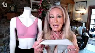 Breezies Seamless Cotton Wirefree Lounge Bra with Removable Pads on QVC