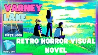VARNEY LAKE  &brvbar; First Look No Commentary &brvbar;  - An Unusual and Stylish Retro Horror Visual Novel