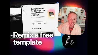 Use a template and start Vibe Coding | Aura Builder
