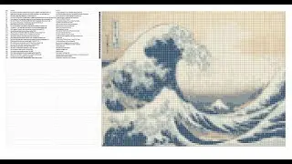 Pixel Art History: Hokusai&rsquo;s The Great Wave &ndash; Interactive Worksheet