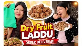 Homemade Dry Fruit Laddu 🥜 | Order Delivered Successfully | Small Business Life