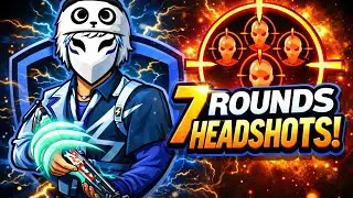 7-round headshots🥱😴#ffmax #freefiremax #fflive #freefiremalayalam 