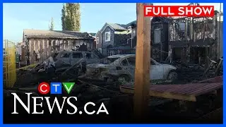 Homes damaged in New Brighton blaze | CTV News Calgary at Six for September 23, 2025